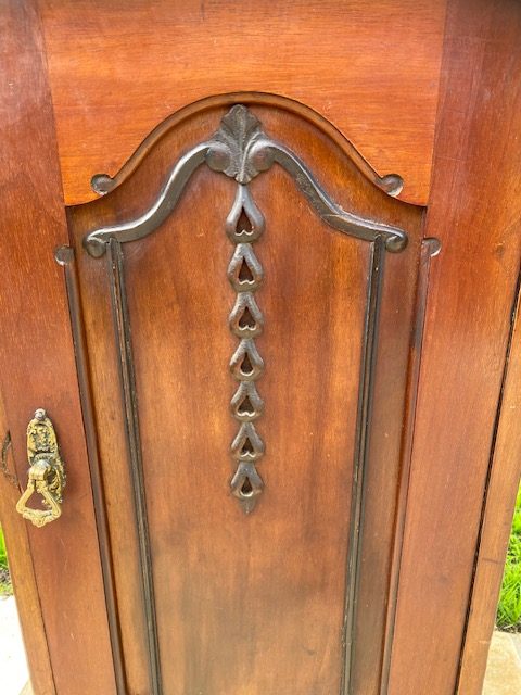 VICTORIAN MAHOGANY BEDSIDE CABINET CIRCA 1880 (1207) - Image 12