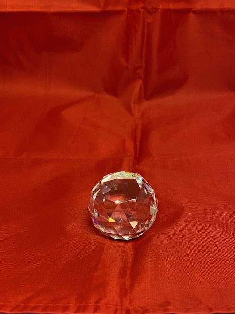 Swarovski Crystal Paperweight, Queen Mothers 90th Birthday, 1990, (1209) - Image 5