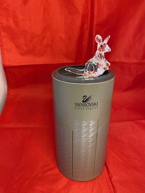 SWAROVSKI KANGAROO with baby joey BOXED (1219)