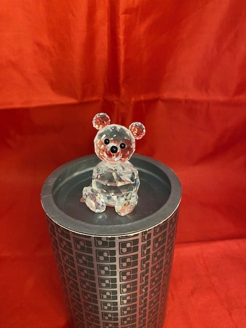 SWAROVSKI CRYSTAL BEAR LARGE BOXED RETIRED RARE (1220) - Image 3