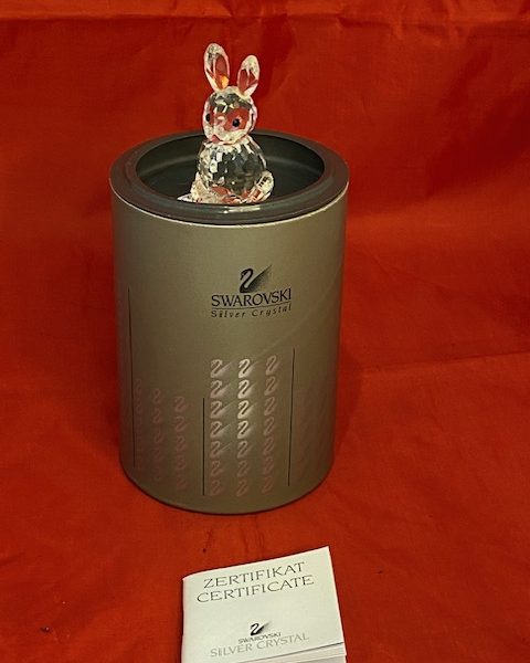 Swarovski Retired Rabbit Mother Boxed (1224)
