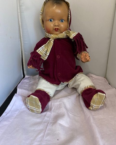 vintage composite doll circa 1940s (1229)