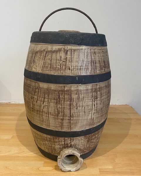 Taunton Cider & Co Morton Fitzwarren Somerset Pottery Beer Barrel (1260)