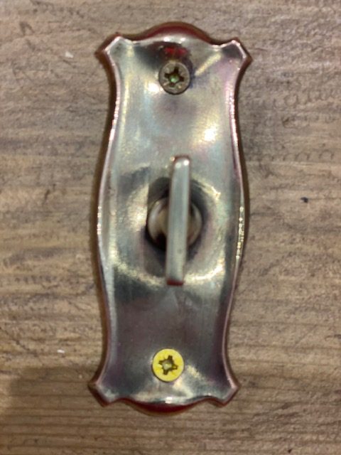 ORIGINAL Victorian Twist Doorbell, Wireless Mechanical (1263) - Image 9