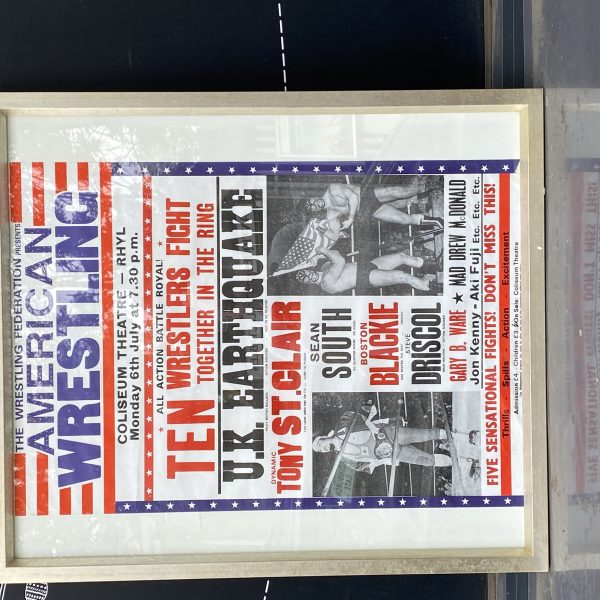 1970s Original American wrestling poster (1271)