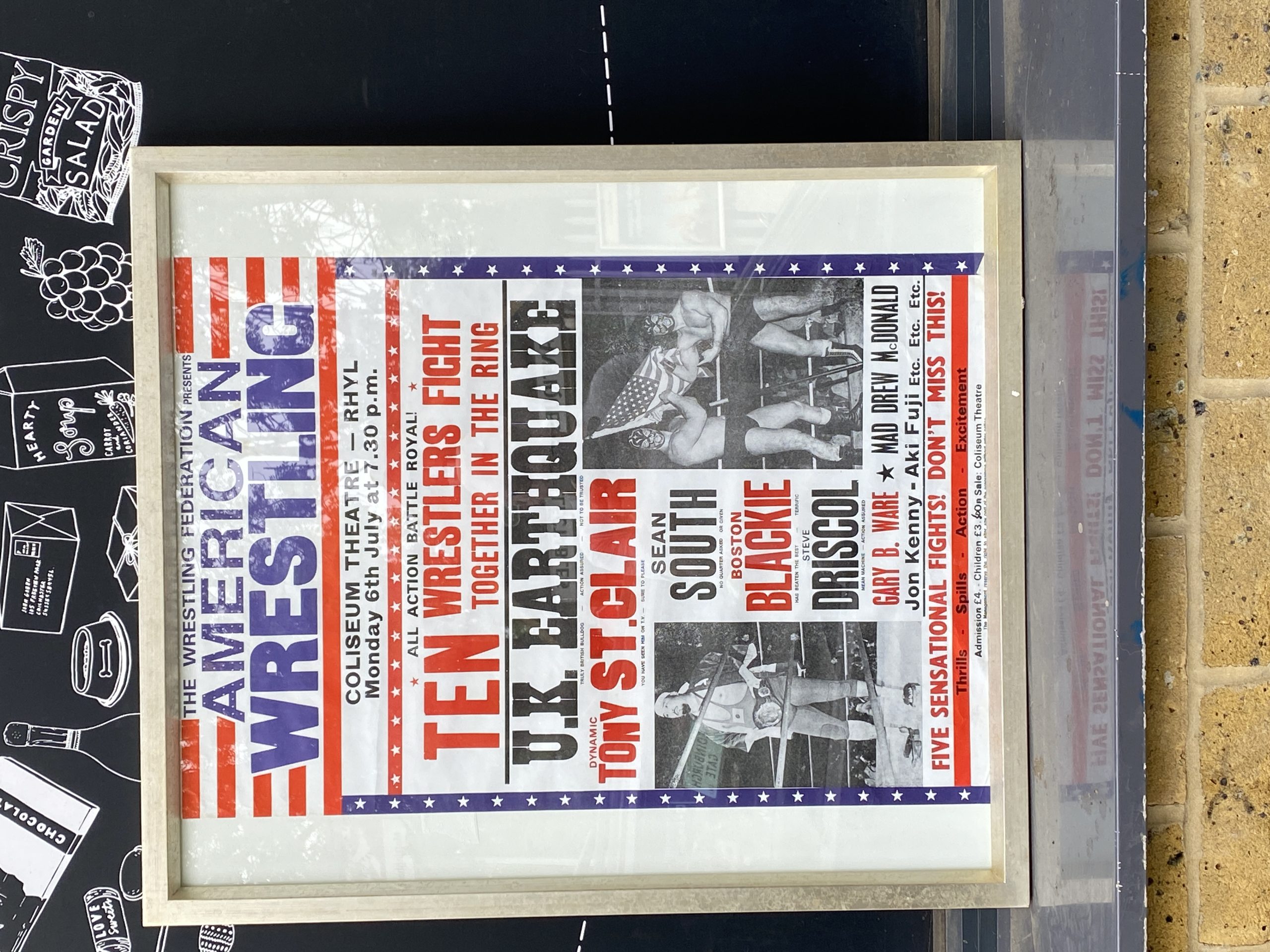 1970s Original American wrestling poster (1271)