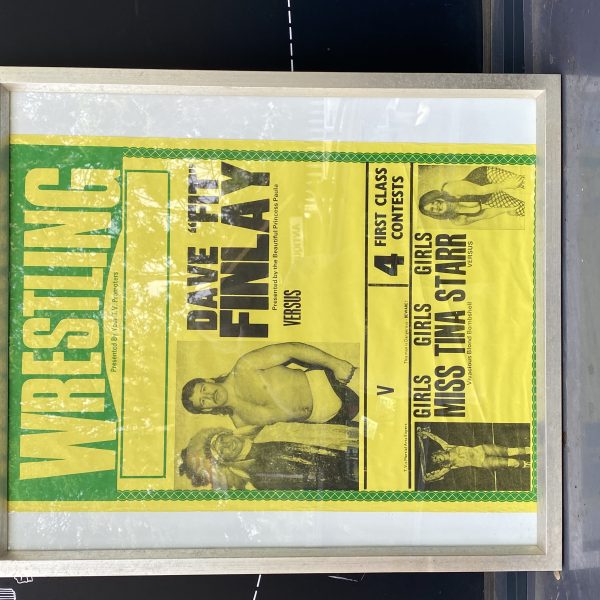 Original 1970s wrestling poster (1274)