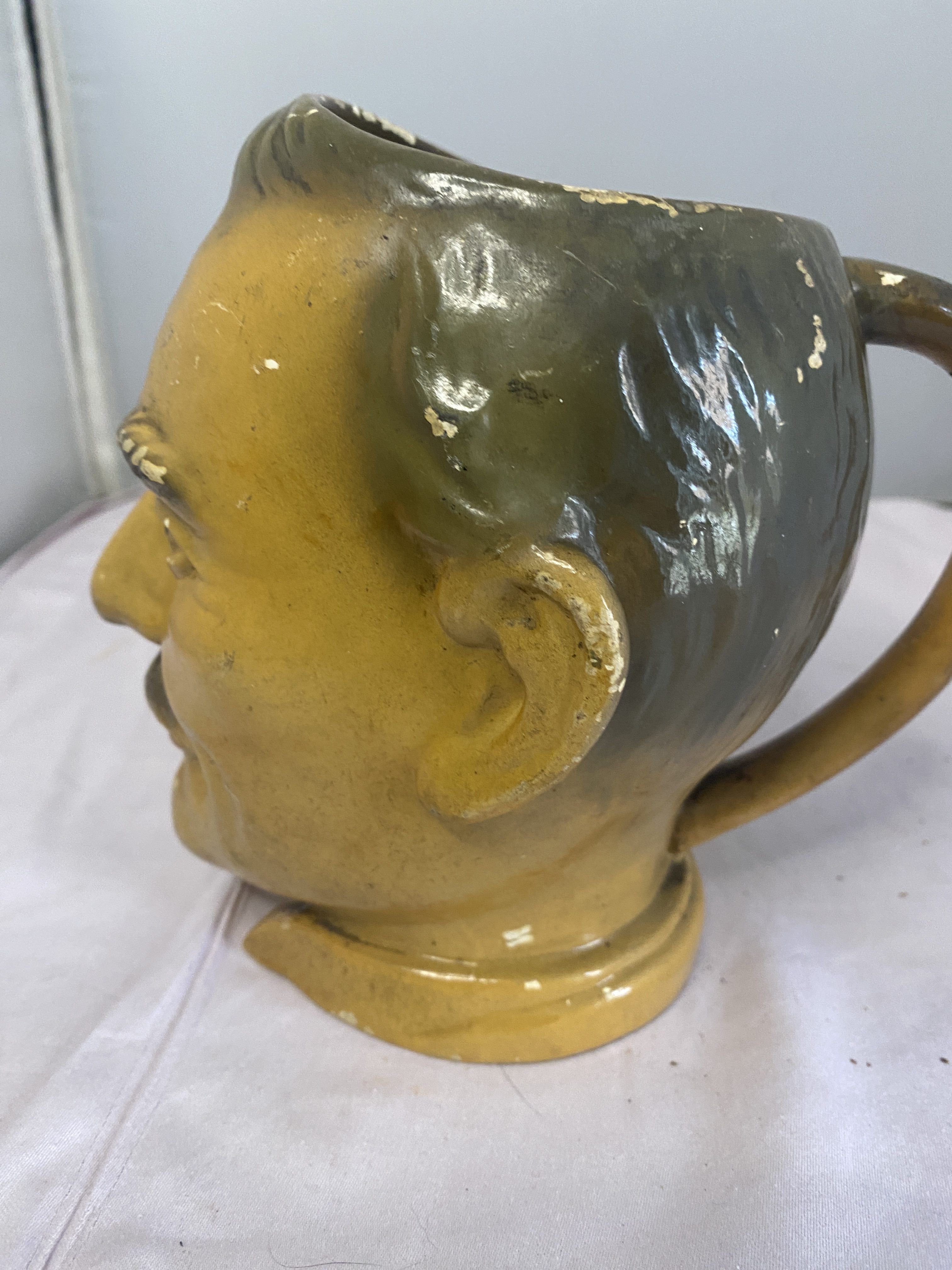 RARE Sylvac Neville Chamberlain character jug model 1463 (1297) - Image 9