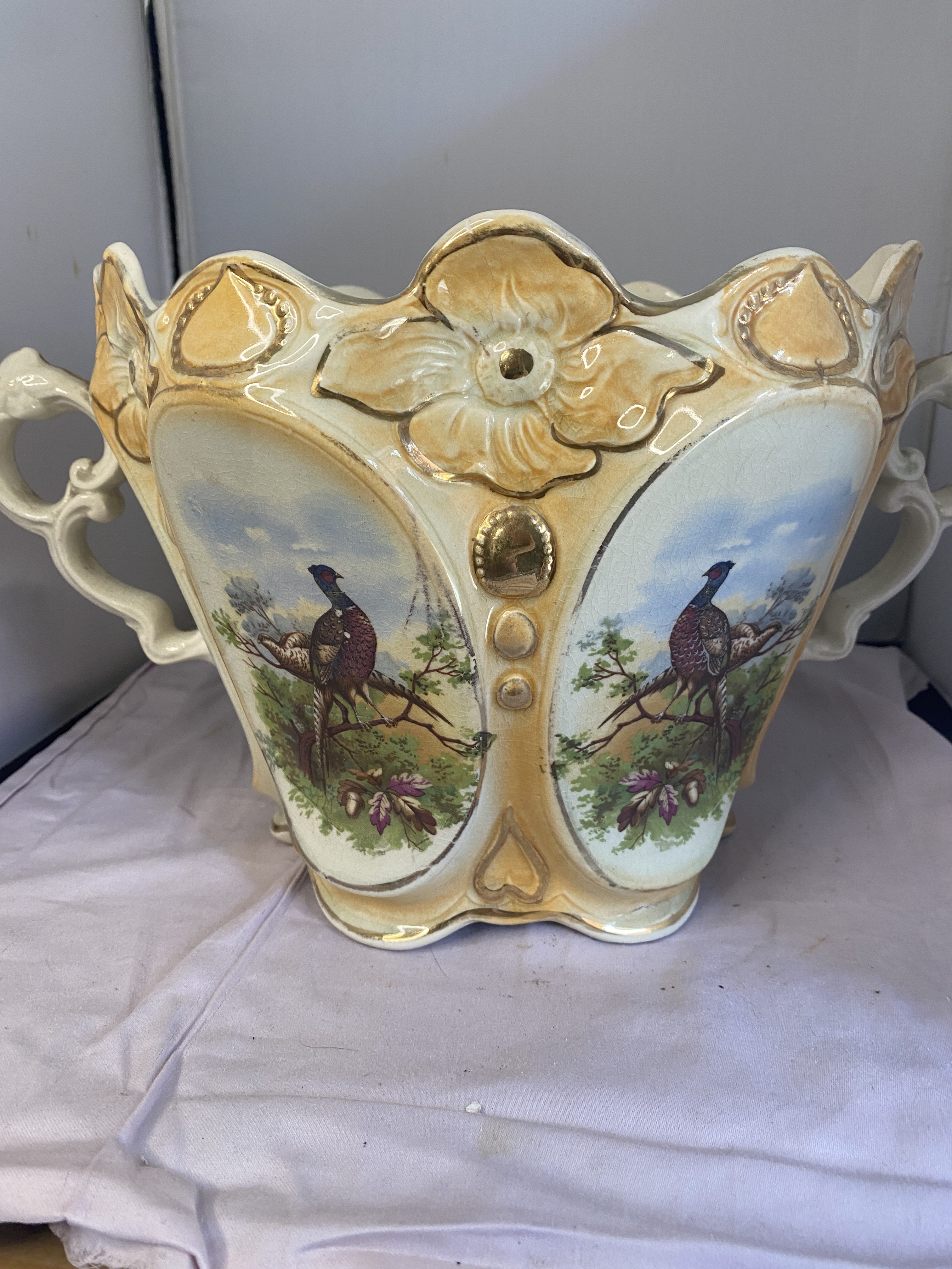 Large Edwardian jardinière circa 1920s (1298)