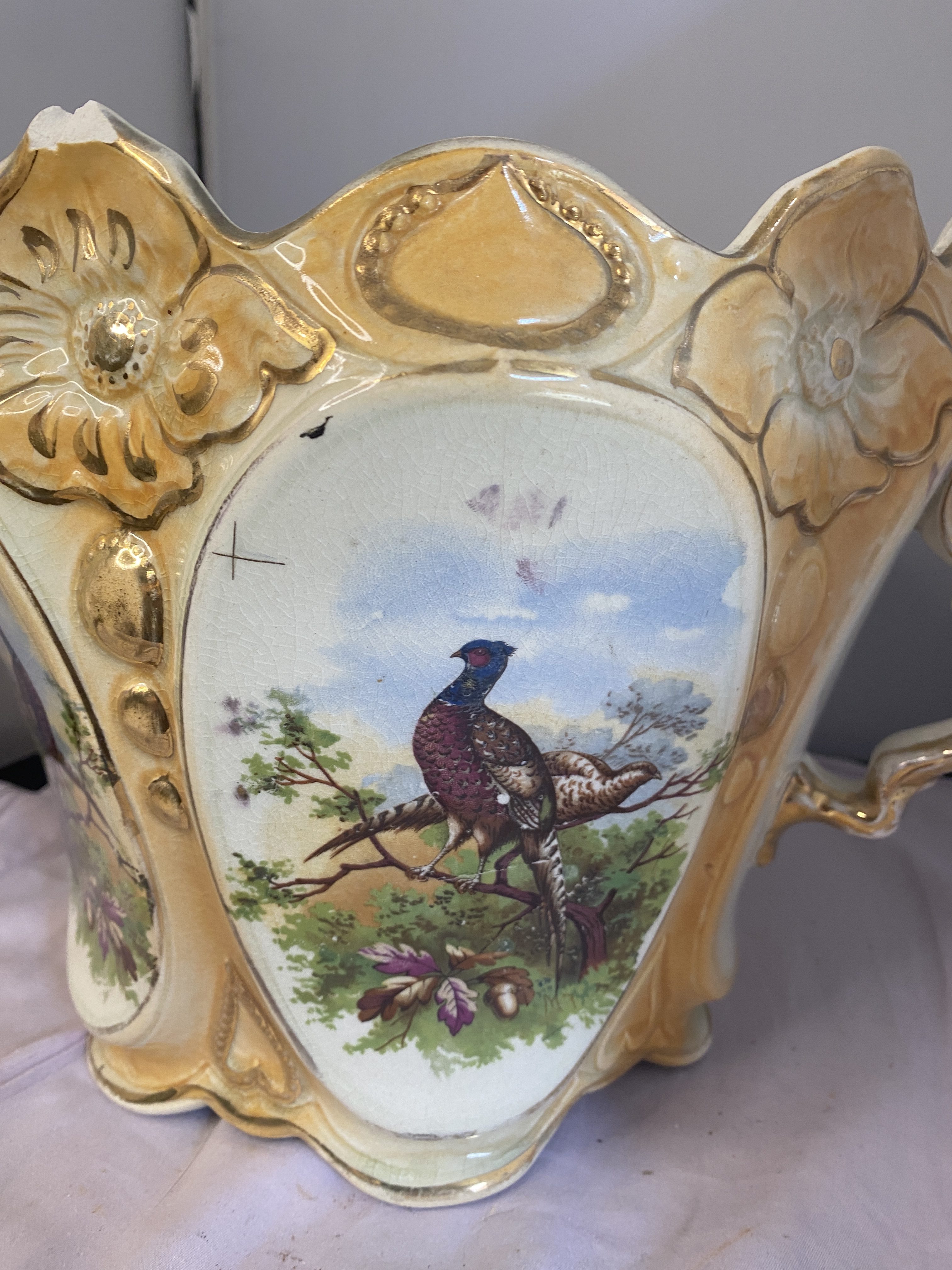 Large Edwardian jardinière circa 1920s (1298) - Image 8