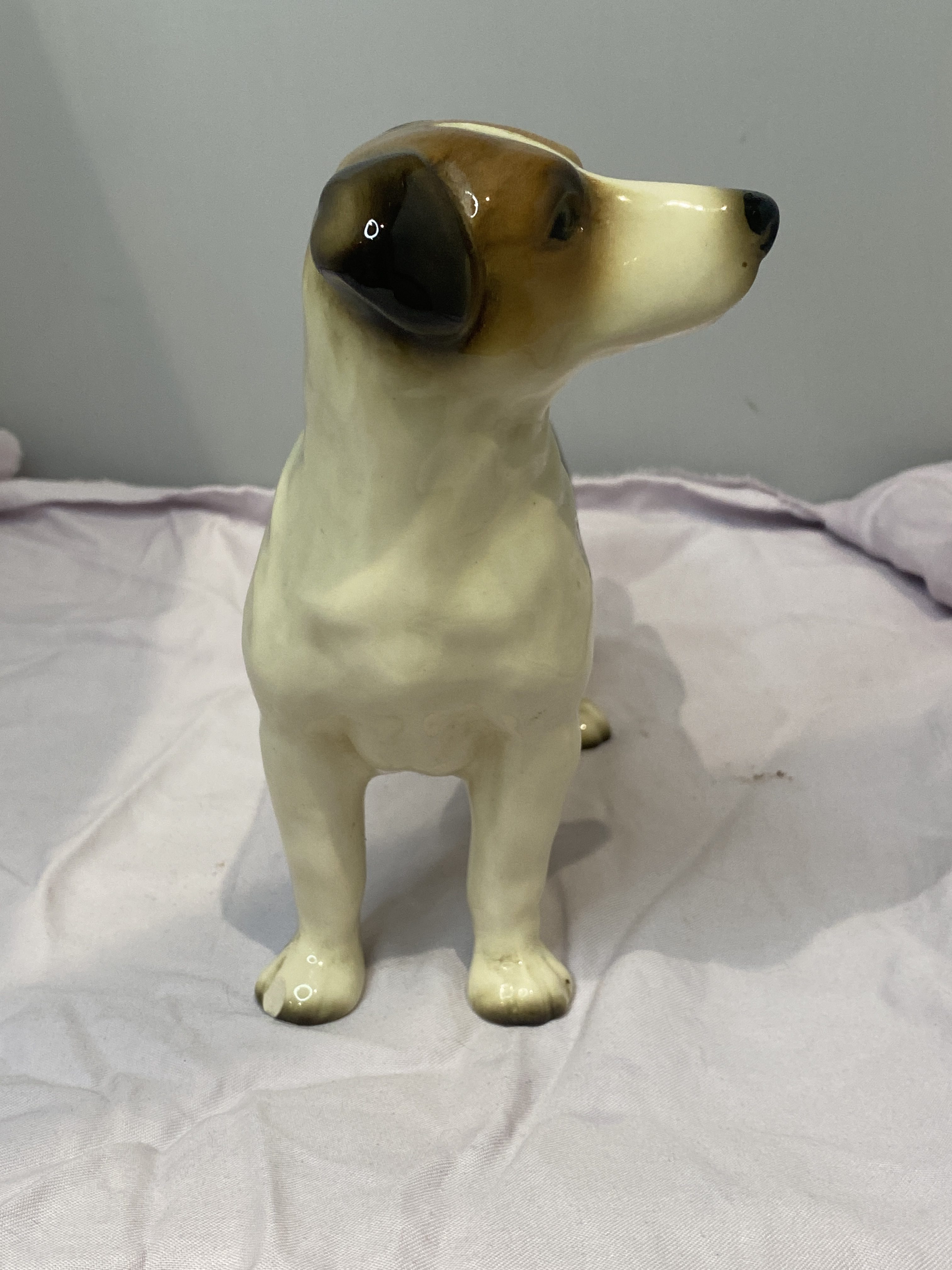 Vintage COOPERCRAFT Large China Jack Russell Terrier Dog Figurine (1302) - Image 10