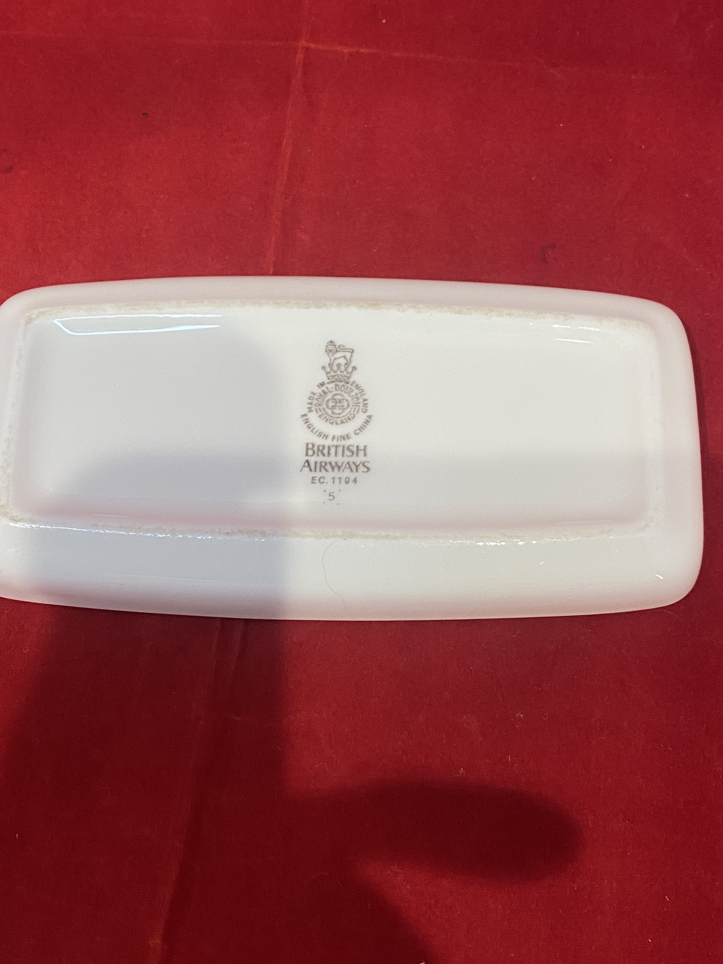 vintage small royal doulton British airways tray ec 1104 (1305) - Image 4