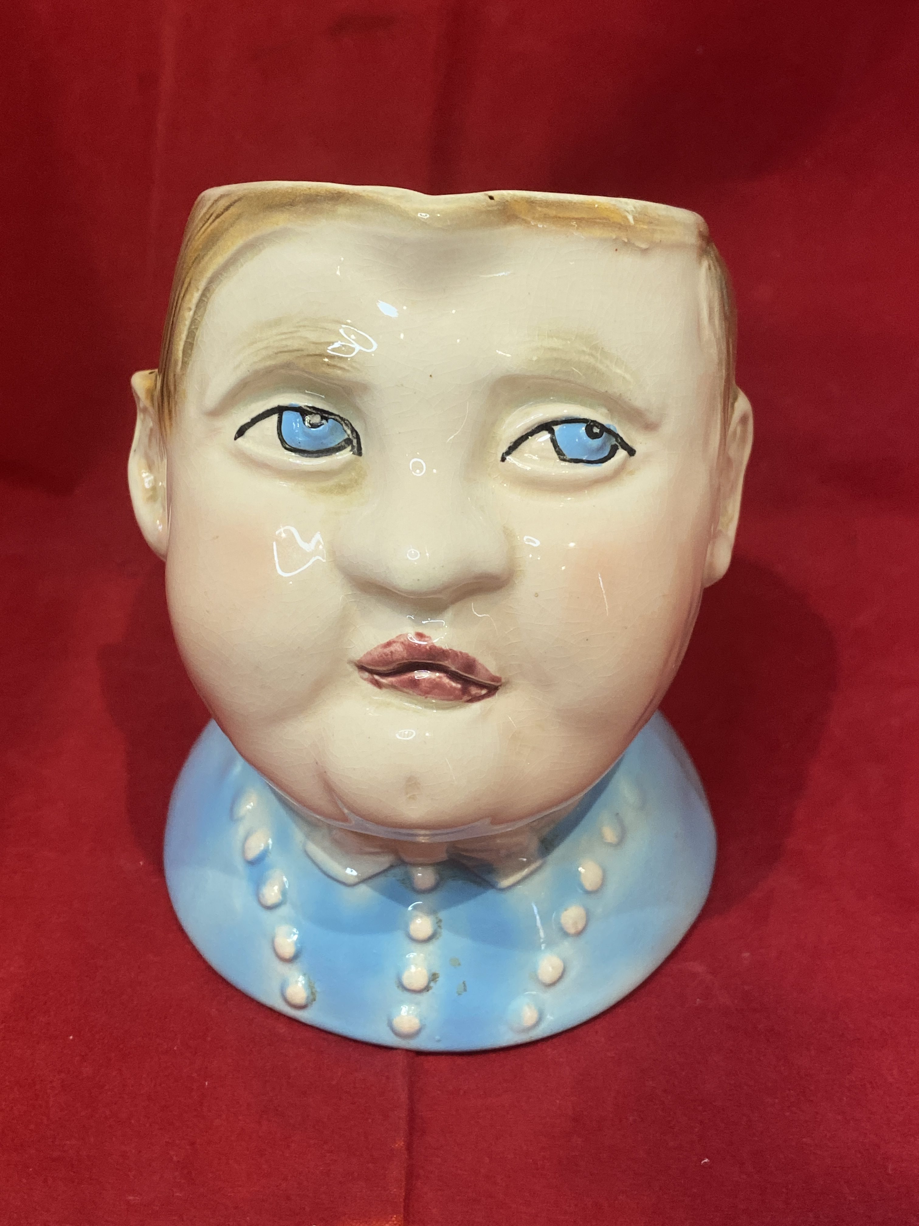 VINTAGE AVON WARE FAT BOY POTTERY TOBY JUG (1306)