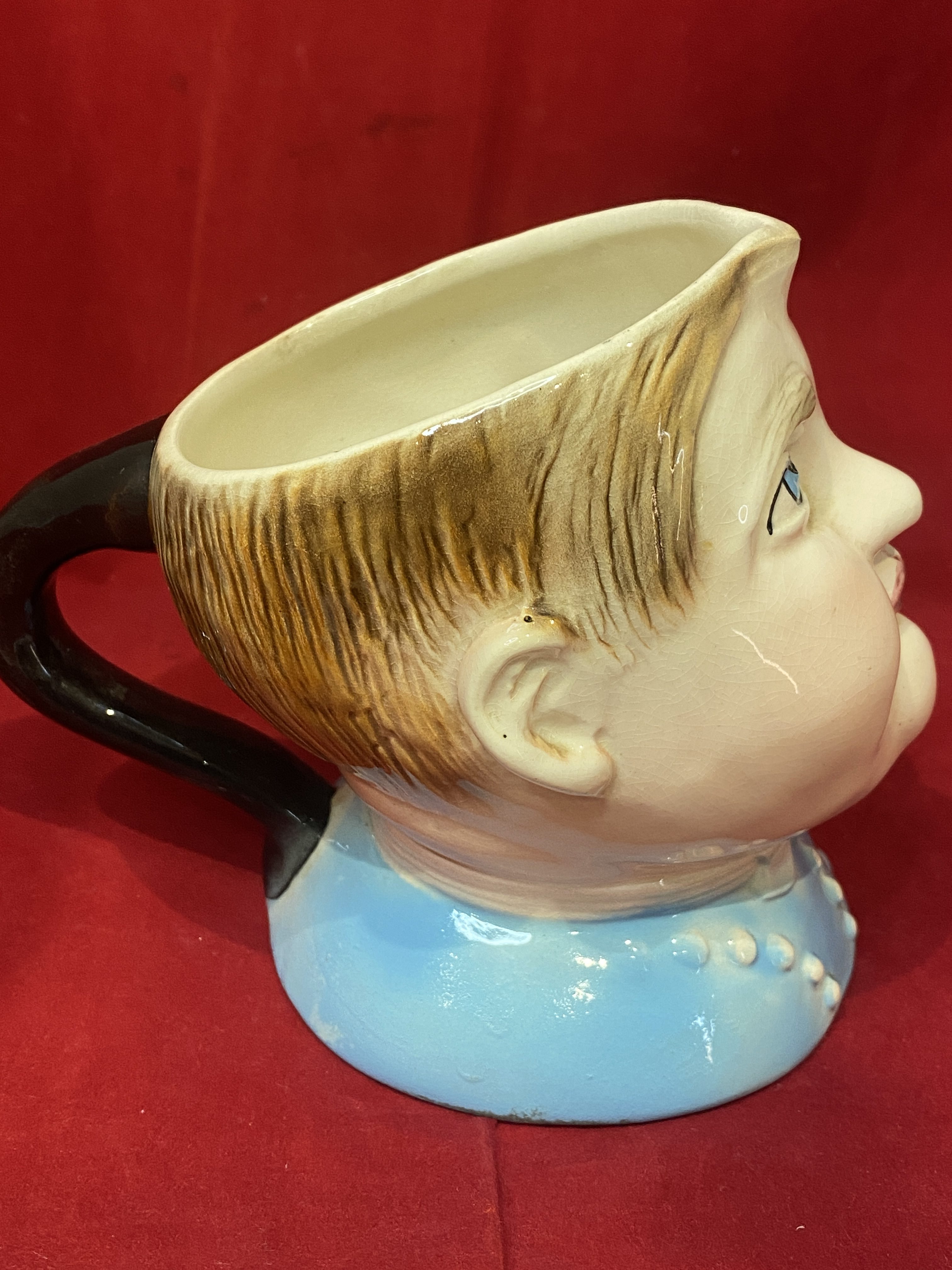 VINTAGE AVON WARE FAT BOY POTTERY TOBY JUG (1306) - Image 7