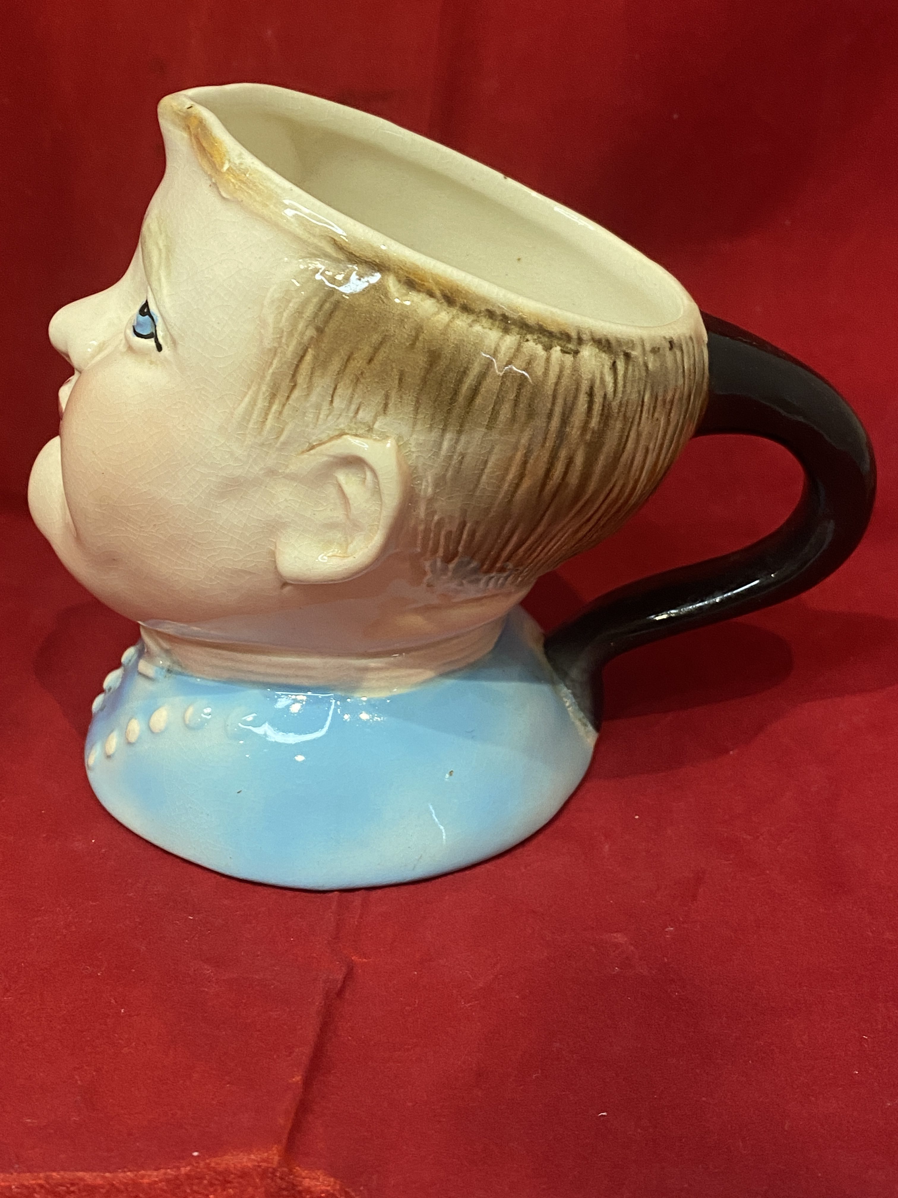 VINTAGE AVON WARE FAT BOY POTTERY TOBY JUG (1306) - Image 5