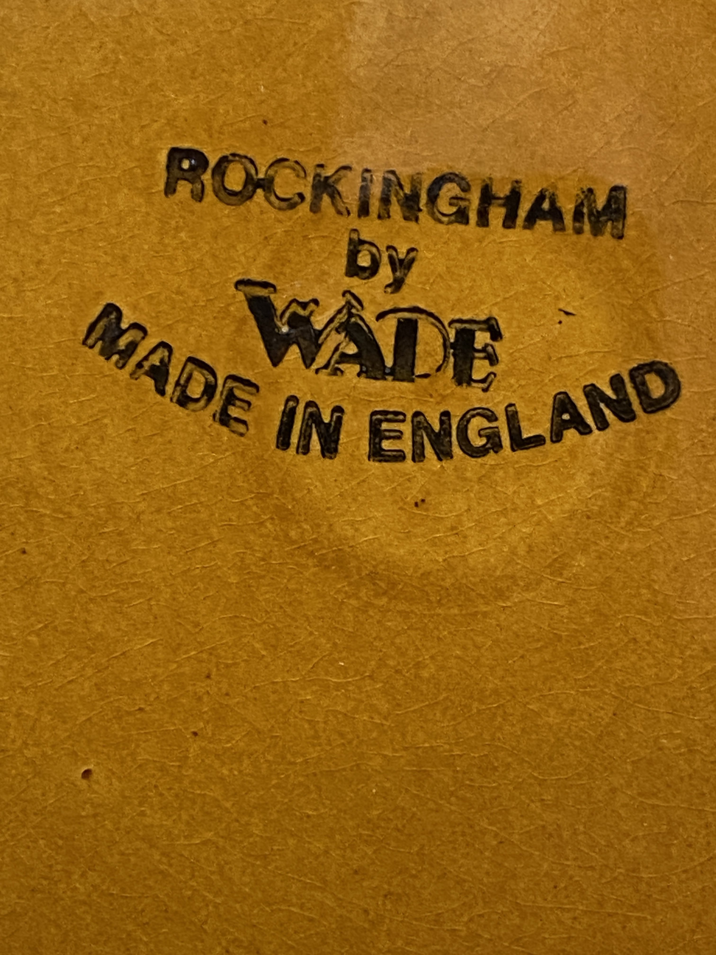 Rockingham by Wade CROSSE & BLACKWELL Branston Pickle Plate Vintage (1314) - Image 4