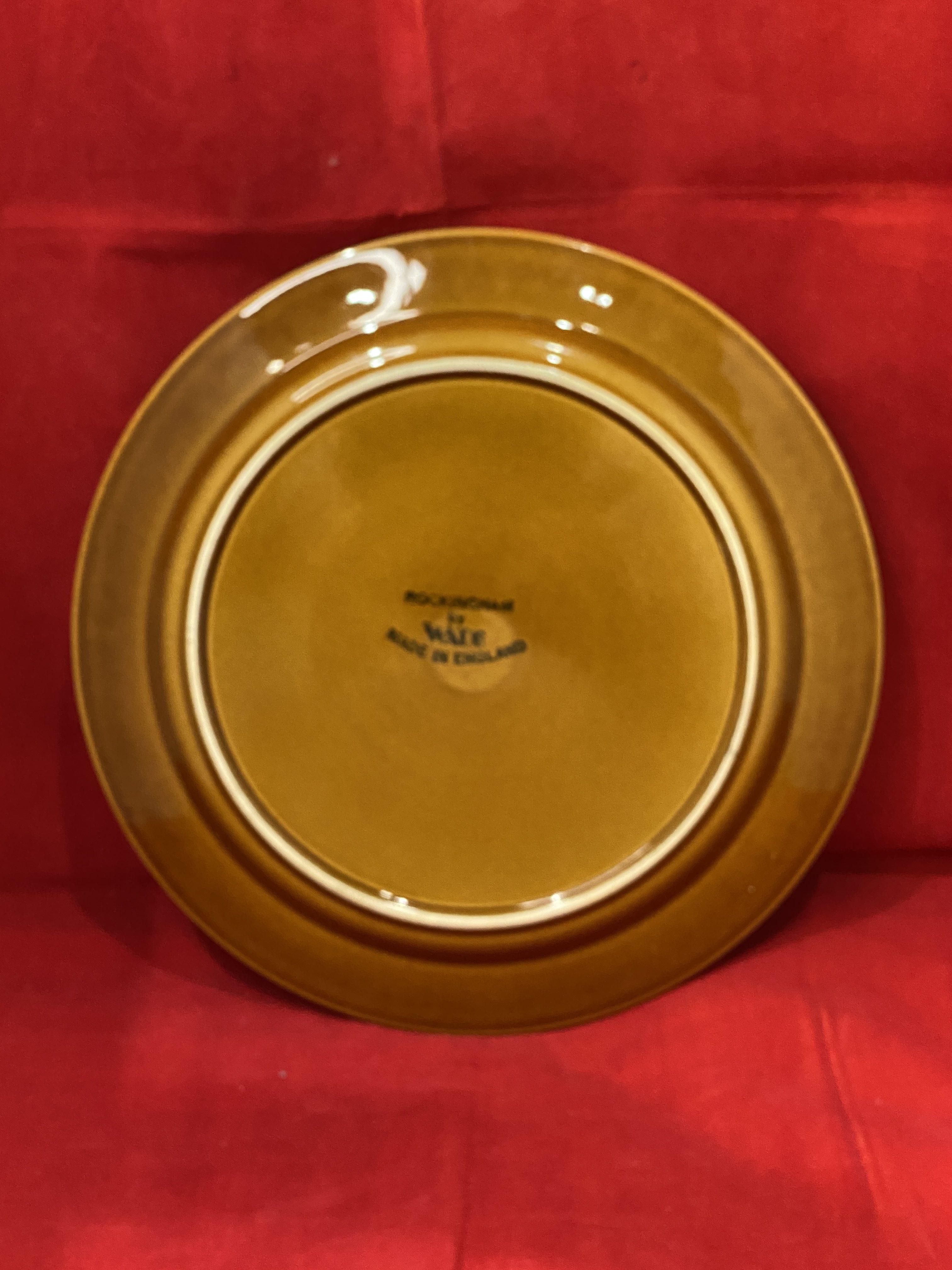 Rockingham by Wade CROSSE & BLACKWELL Branston Pickle Plate Vintage (1314) - Image 3