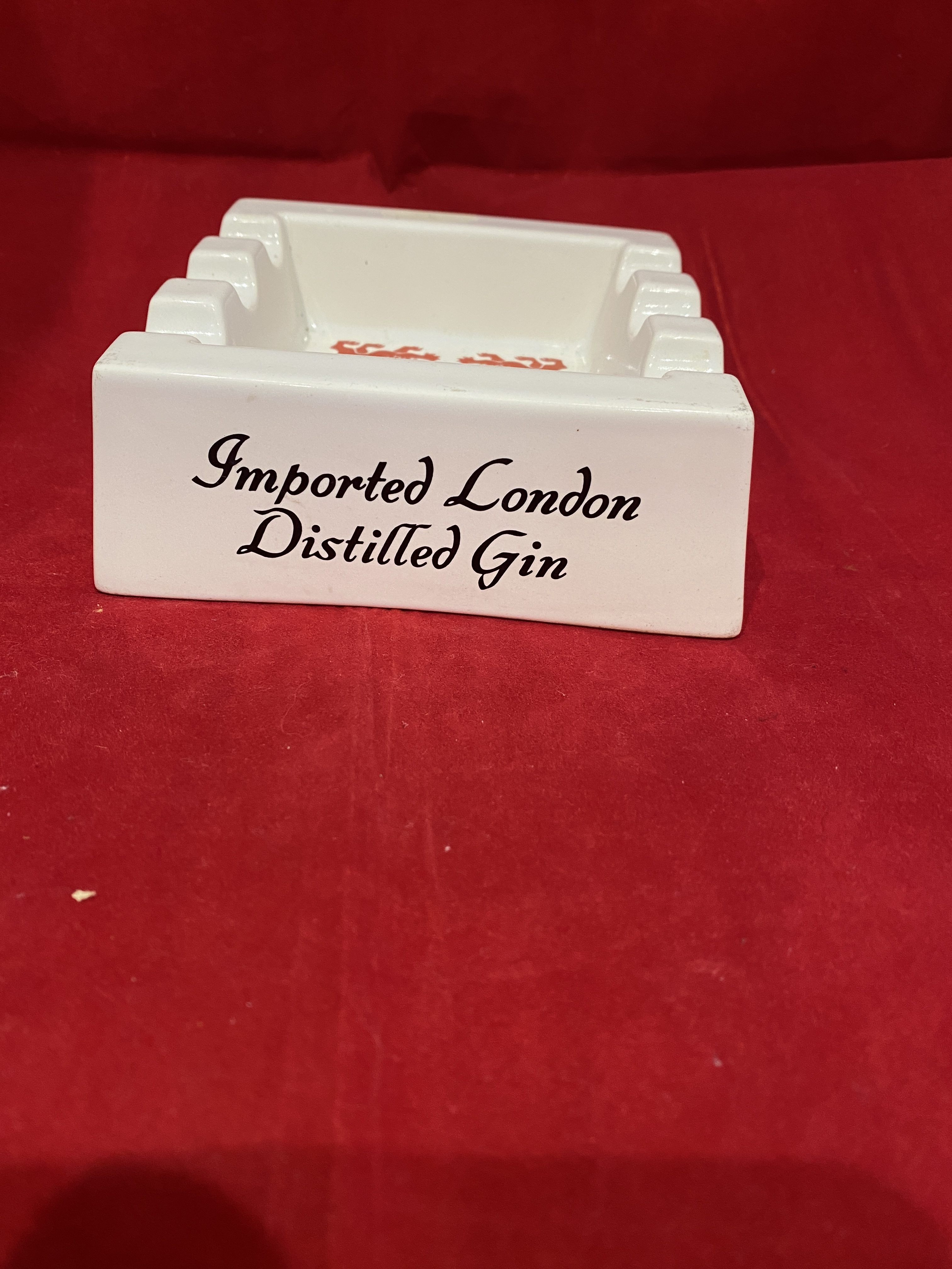 carlton ware house of lords ashtray booths gin (1315) - Image 6