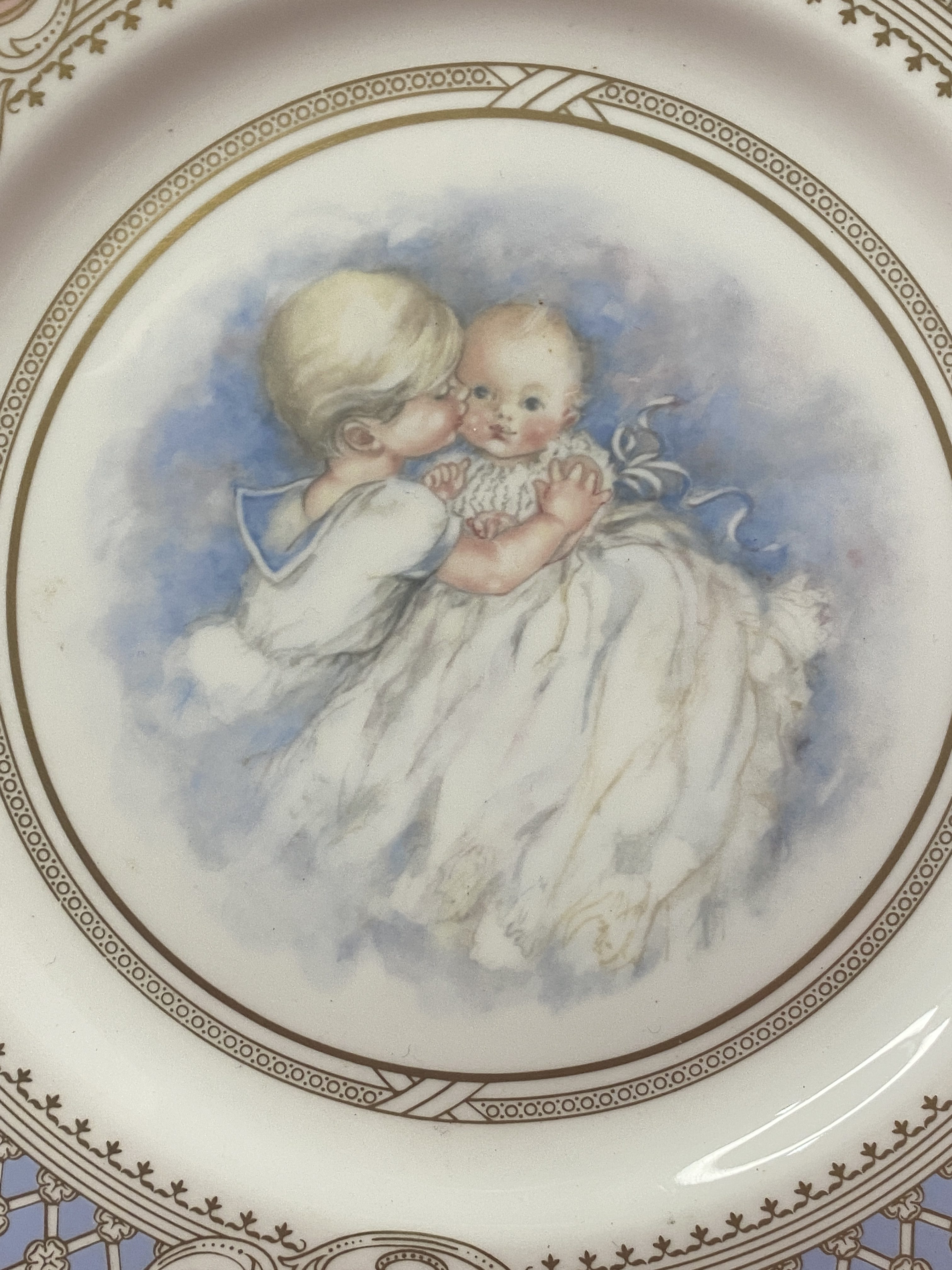 Royal Doulton The Birth Celebration Plate The Prince Henry Charles Albert David (1317) - Image 5