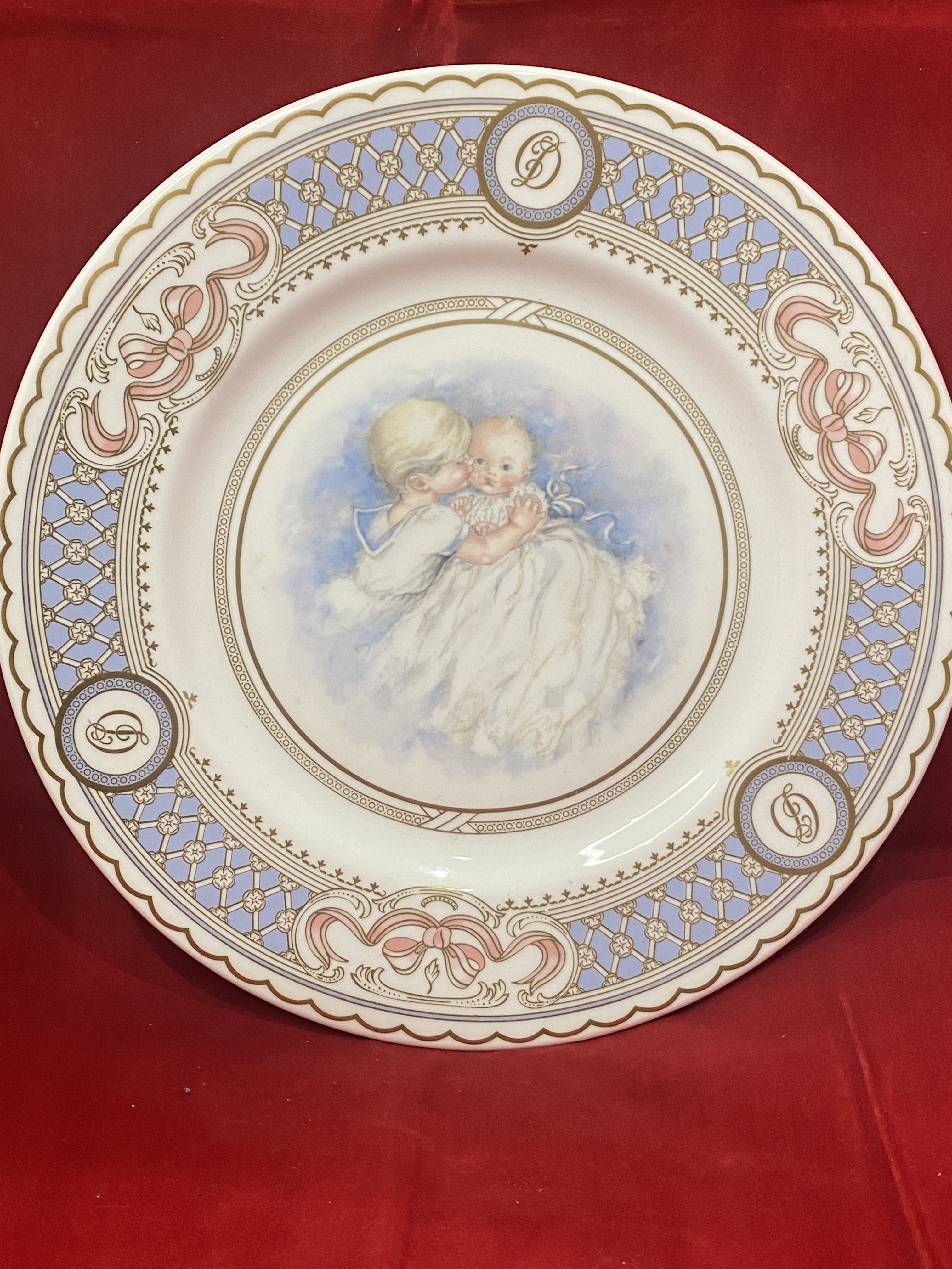 Royal Doulton The Birth Celebration Plate The Prince Henry Charles Albert David (1317) - Image 4