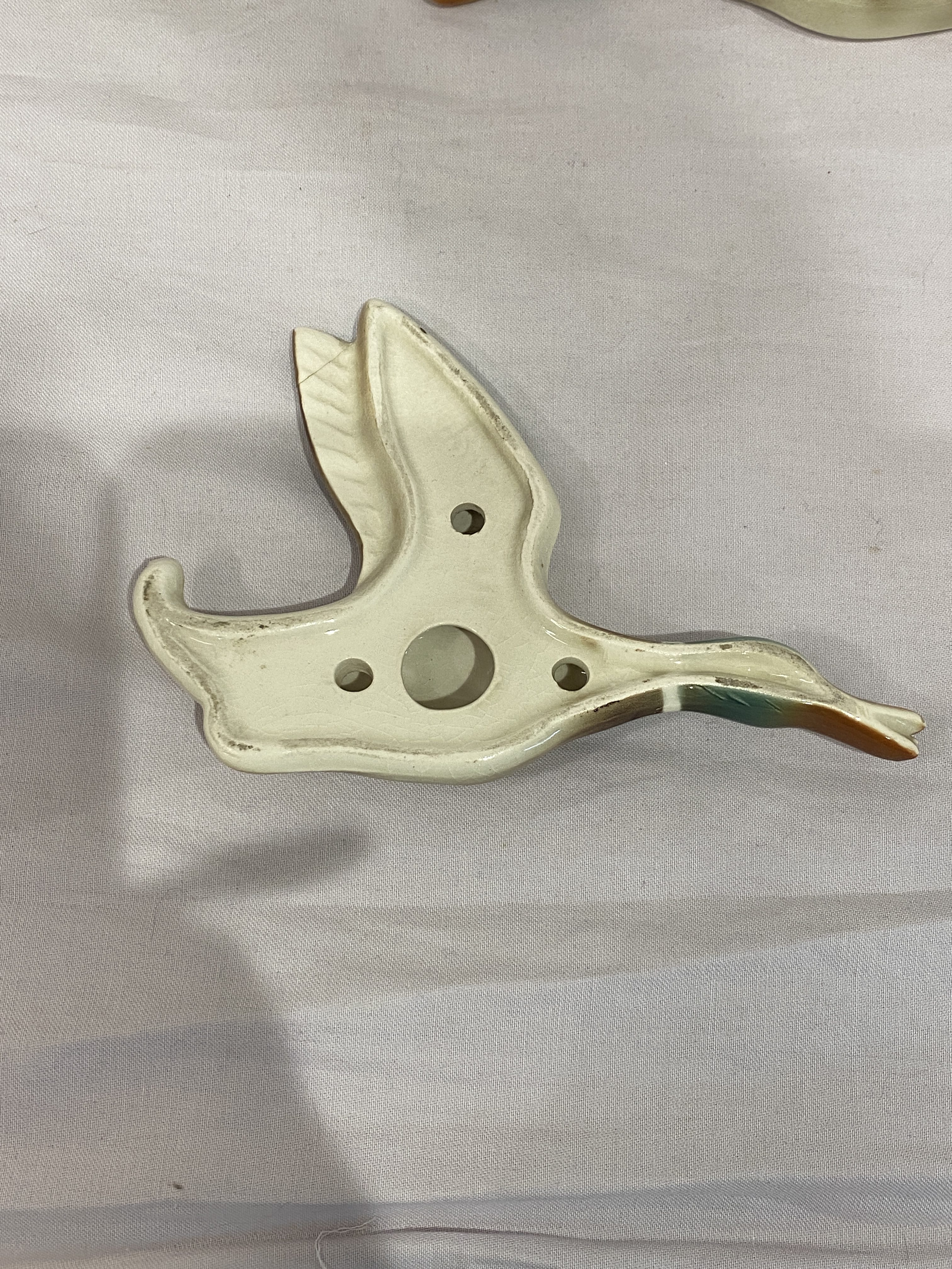 Vintage graduating Keele Street Pottery Flying Duck Trio (1320) - Image 9