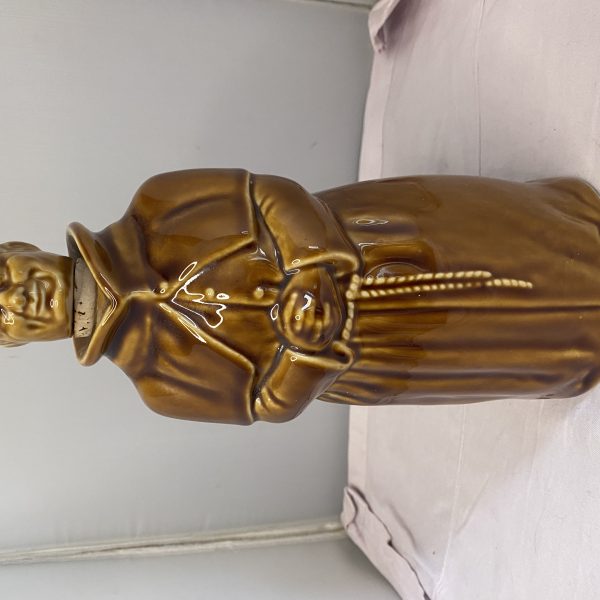 Vintage Abbots Choice Whisky Decanter Monk (empty). (1324)