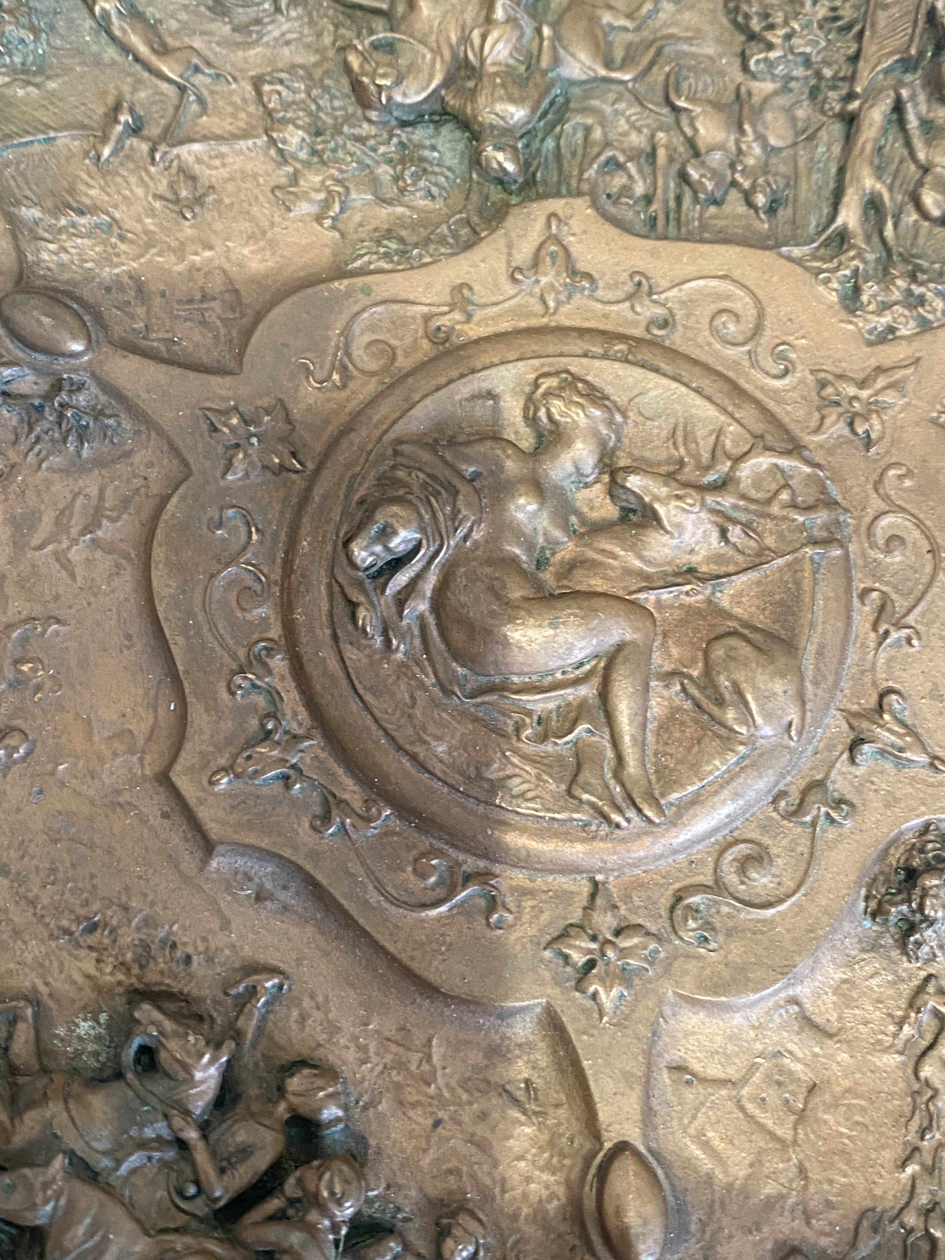 A Very Attractive C19th Revival Bronze color Tazza (1256) - Image 10