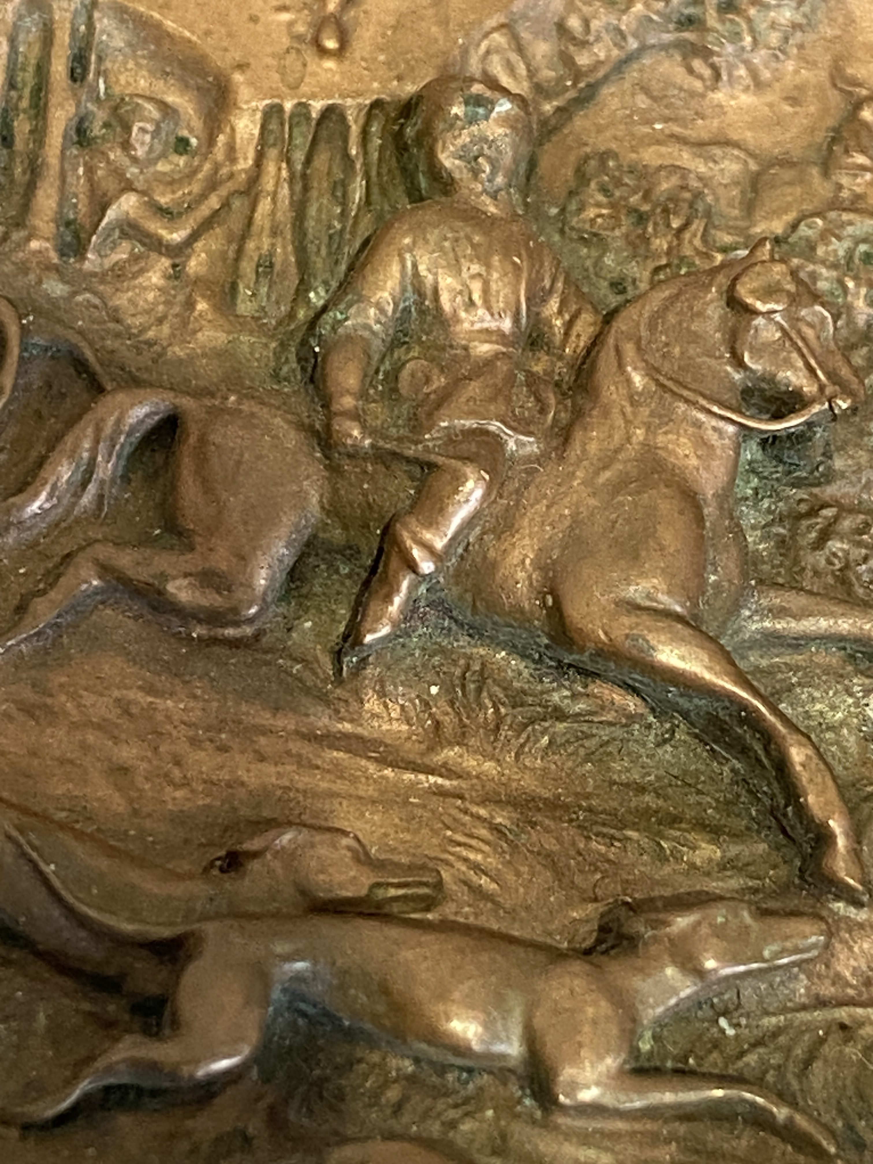 A Very Attractive C19th Revival Bronze color Tazza (1256) - Image 6