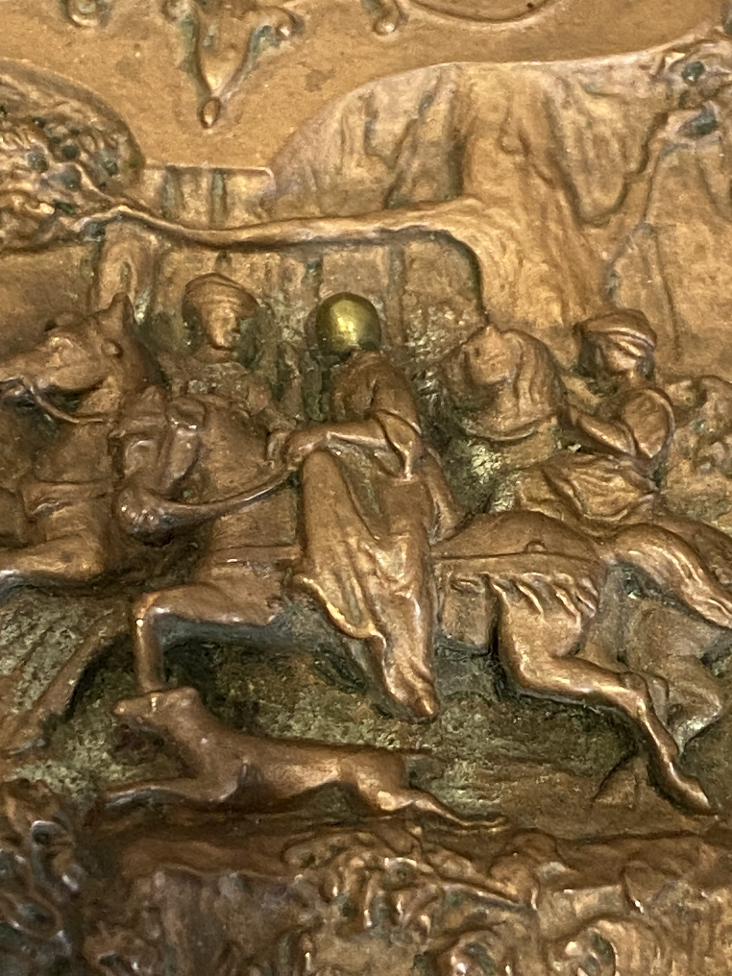 A Very Attractive C19th Revival Bronze color Tazza (1256) - Image 4