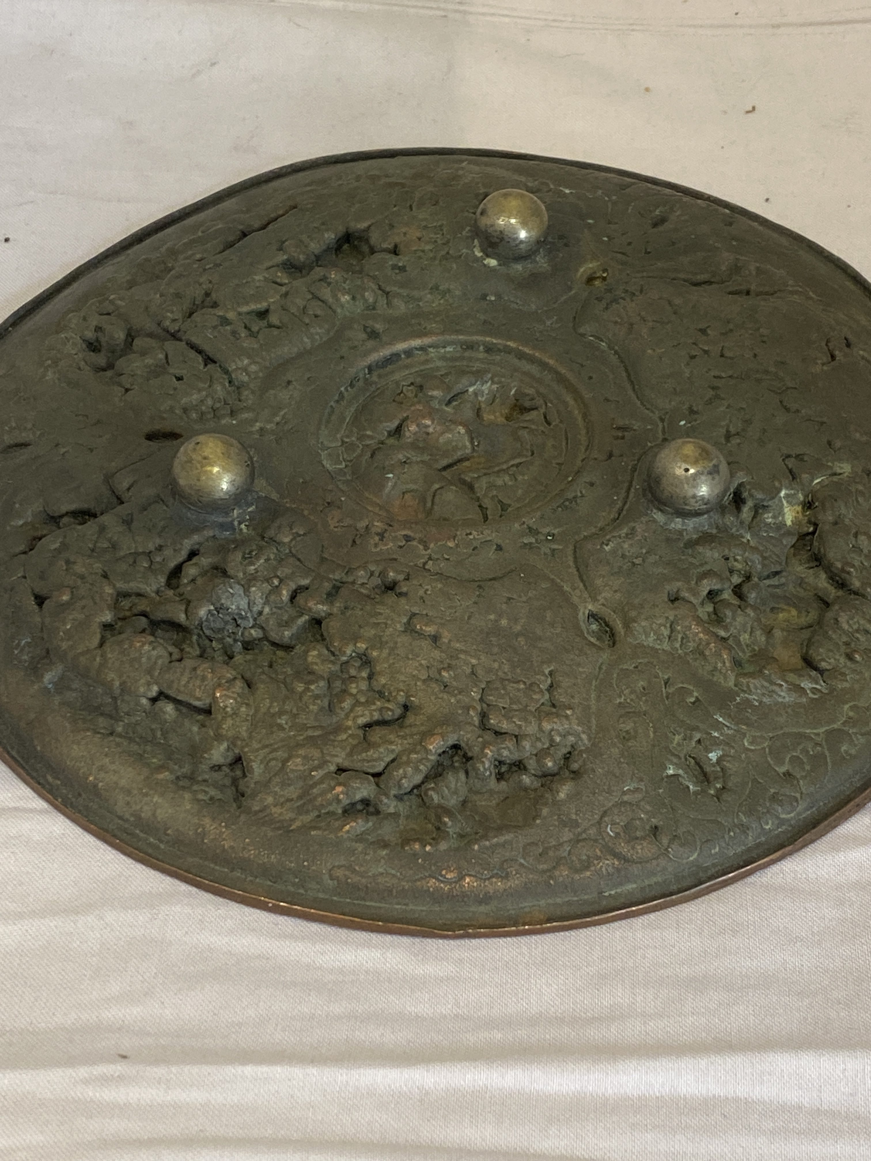 A Very Attractive C19th Revival Bronze color Tazza (1256) - Image 3