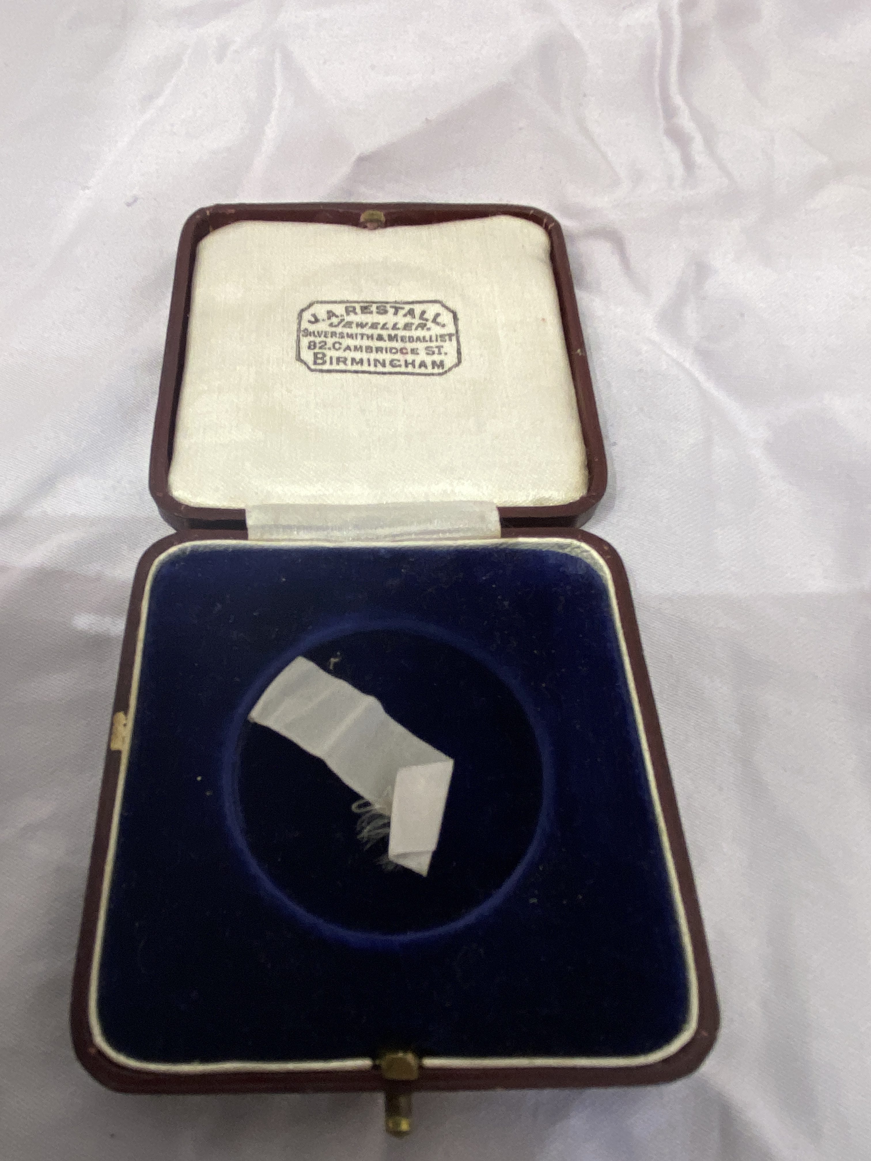 The Poultry Club Silver Medal Coin Antique J A Restall Birmingham 1925 Cased (1257) - Image 3