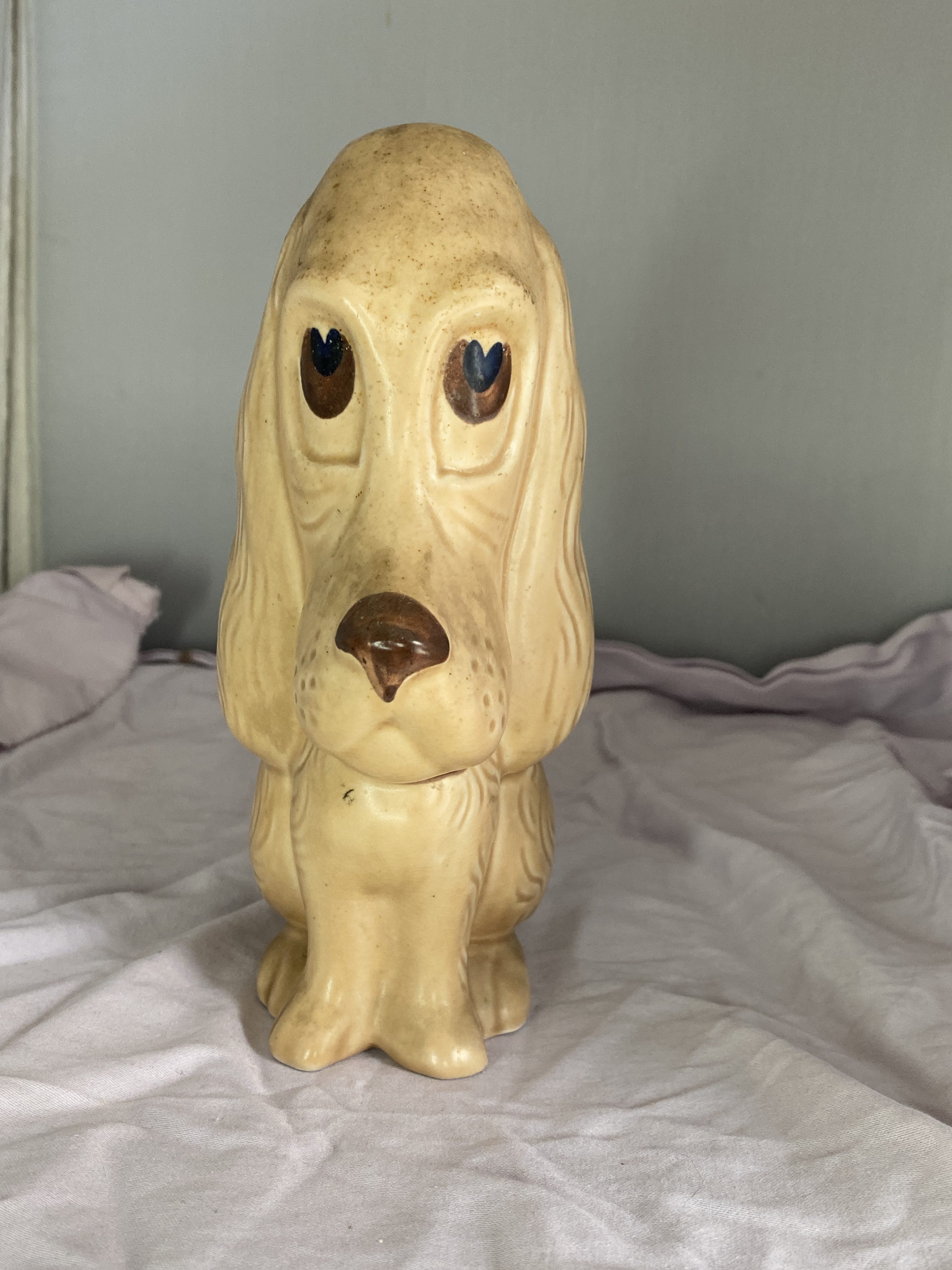Vintage Sylvac Sad Sam Basset Dog Figure 2951 . (1261)
