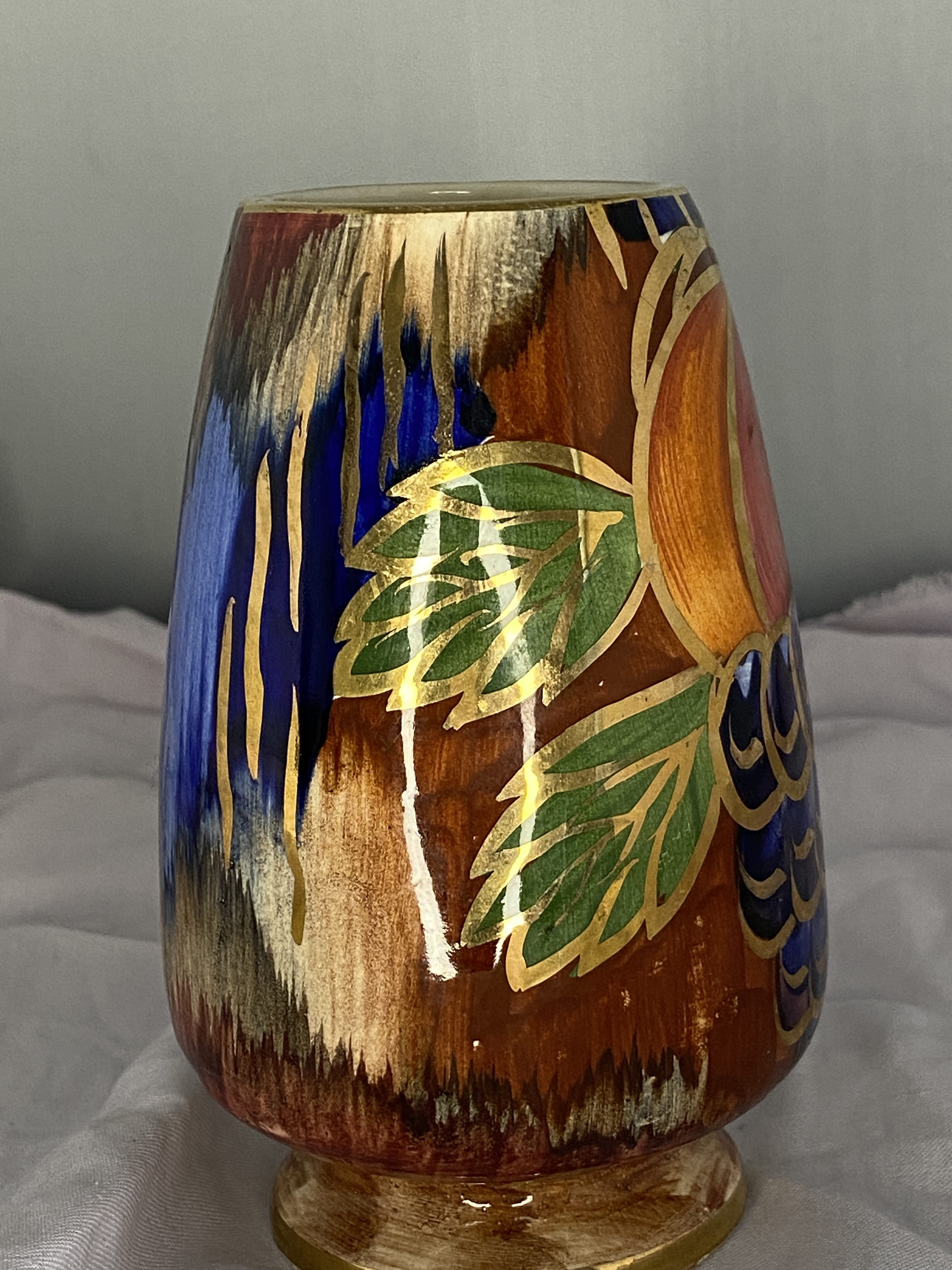 Vintage 1950s, Oldcourt Ware lustre Vase, (1269) - Image 7