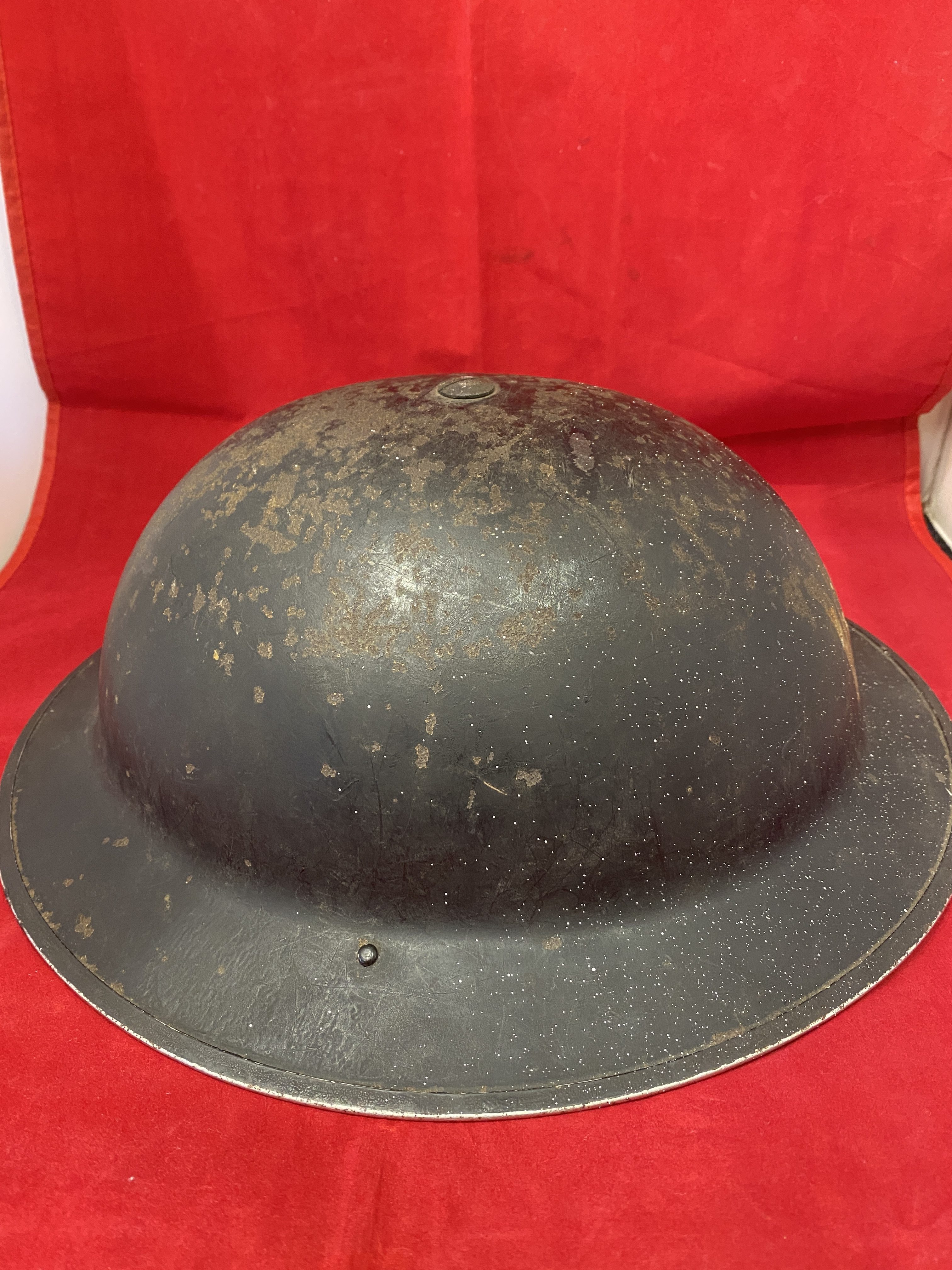 Original 1939 Dated Air Raid Warden's MKII Steel Helmet (1273) - Image 6