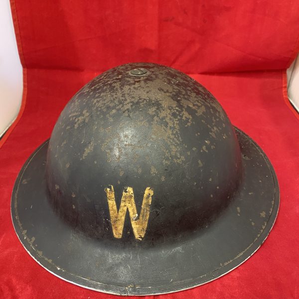 Original 1939 Dated Air Raid Warden's MKII Steel Helmet  (1273)